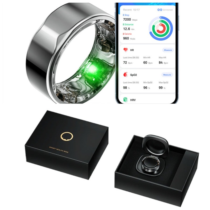 Health Power Tools - 2301B Bluetooth VO2 Max Smart Ring