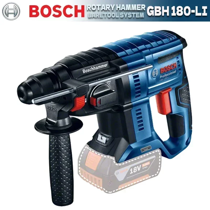 Power Tools Hammer - BOSCH GBH 180-LI Brushless Cordless Rotary