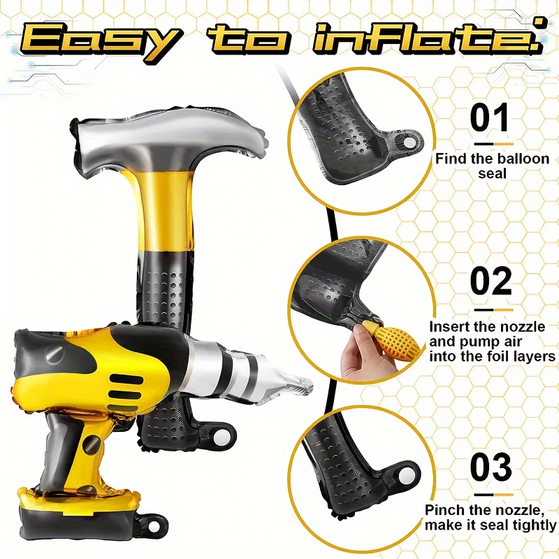 2pcs Simulated Hammer Electric - Power Tools Hammer ulasan dan harga