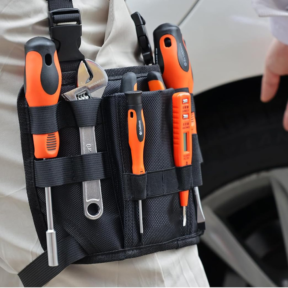 Tool Bag Belt Work with Belt C - Power Tools Band ulasan dan harga