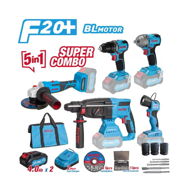 Power Tool Set 20V Cordless Br - Power Tools Combo Kits ulasan dan harga