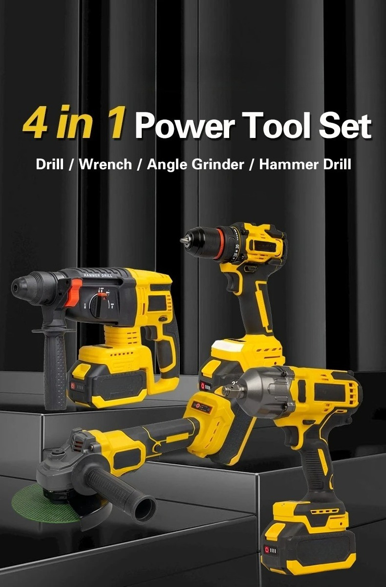 Professional Electric Home Box - Power Tools Combo Kits ulasan dan harga