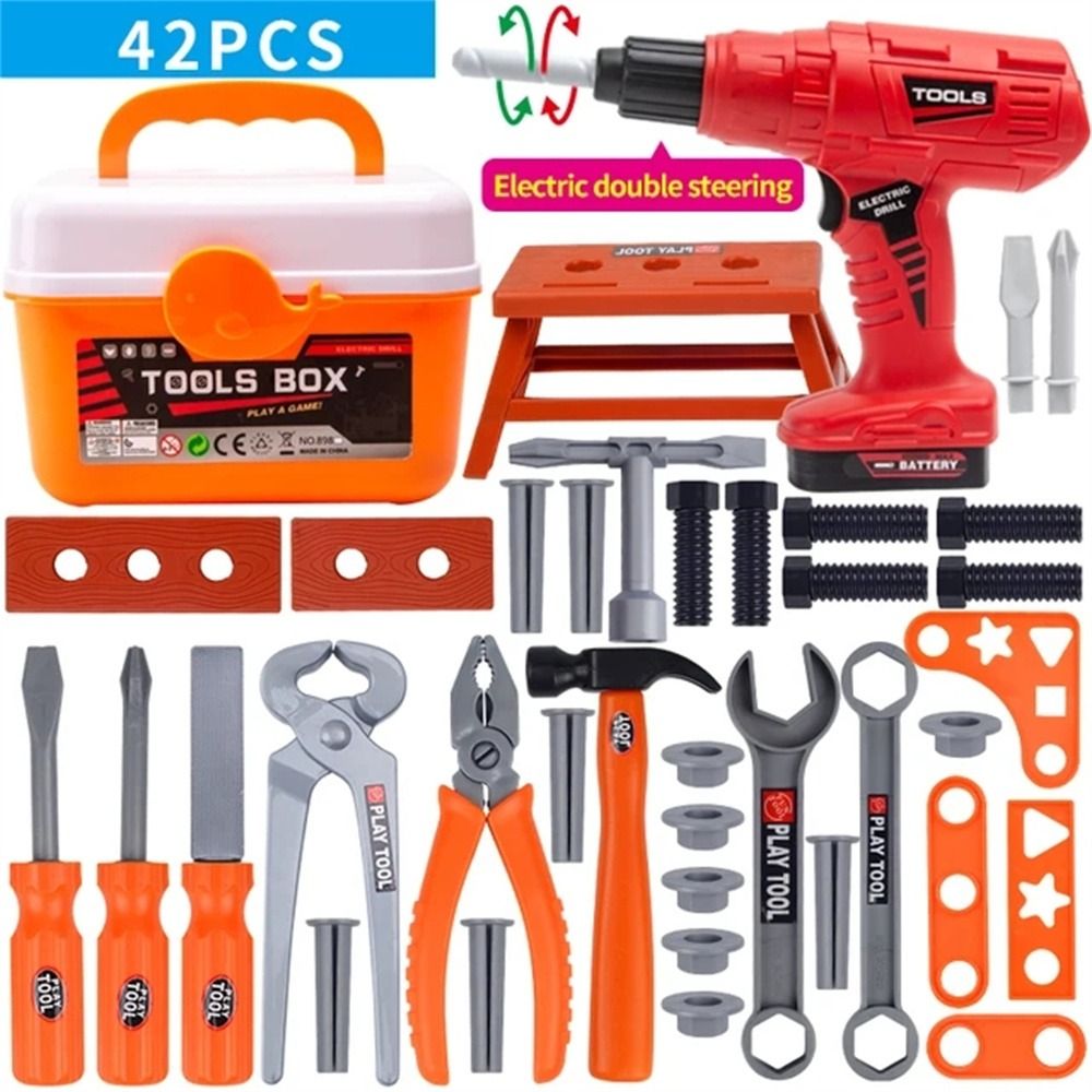 Electric Toy Drill Repair Tool - Power Tools In Construction ulasan dan harga