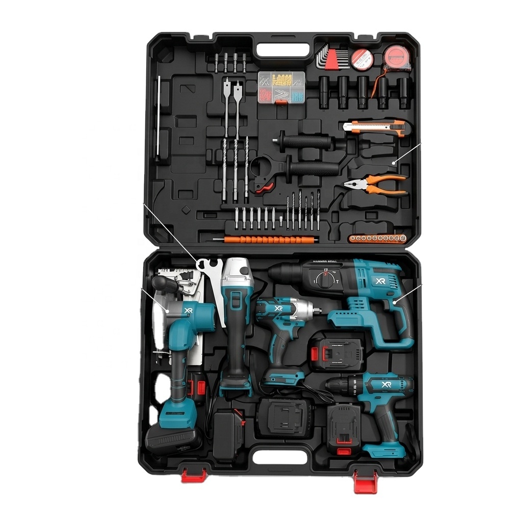 21V Cordless Power Tool Set 2x - Power Tools Combo Kits ulasan dan harga