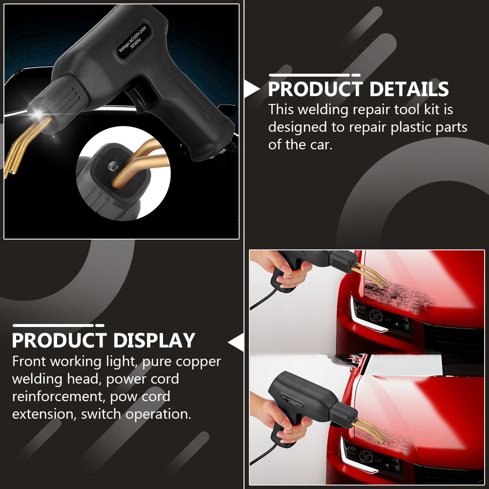 1Set Car Bumper Repair Kit Pla - Power Tools Repairs ulasan dan harga