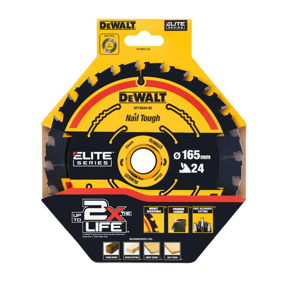 DEWALT DT10624-QZ 1/3pcs 24T C - Power Tools In Construction ulasan dan harga