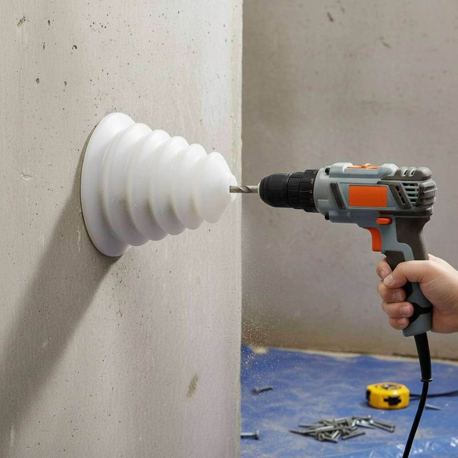 Drill Dust Collector Bowl Easy - Power Tools Hammer ulasan dan harga